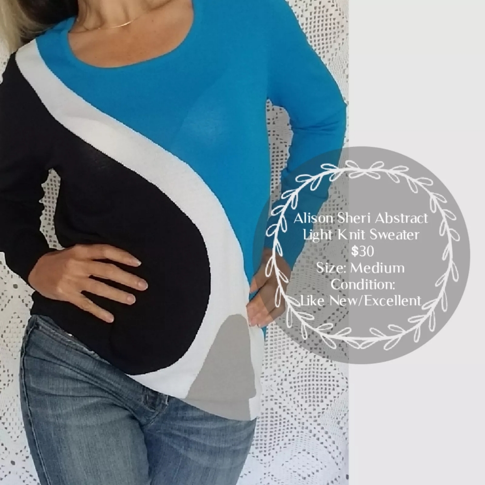 ALISON CHERI Light knit sweater